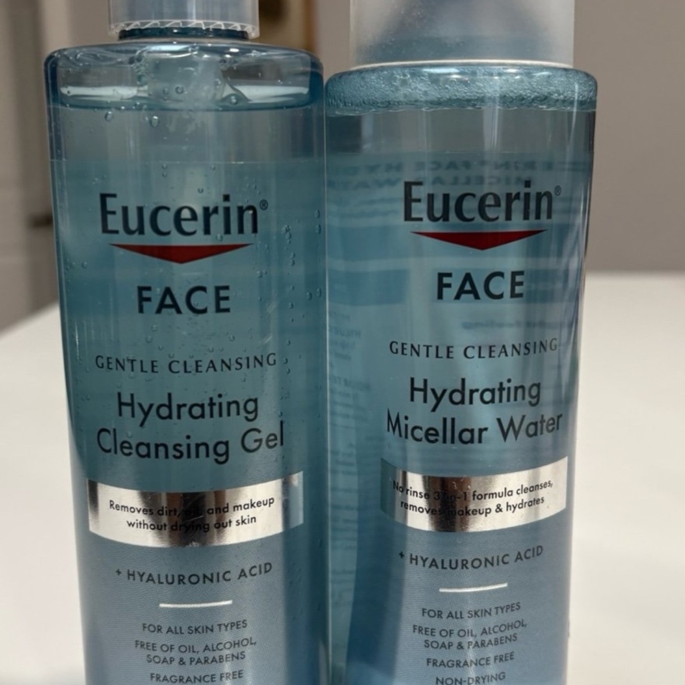 Eucerin Hydrating Cleanser & Micellar Water Duo Hyaluronic Acid